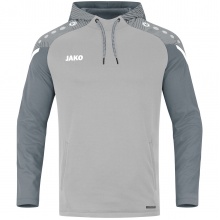 JAKO Bluza z kapturem (Hoodie) Performance (Fleece z poliestru) jasnoszara Damska